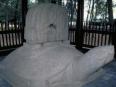 慶州にある武烈王陵の碑