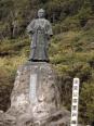 高知県、室戸岬にある中岡の像