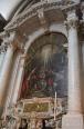 ベネチアの教会にある「キリストの降天」