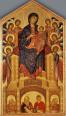 サンタ・トリニタの聖母(1280)／ウフィツィ美術館／https://bit.ly/2WT8UkX