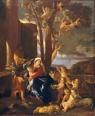 聖家族と洗礼者ヨハネ（1627頃）／メトロポリタン美術館蔵／https://bit.ly/3b5DYFf