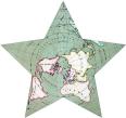 ヘルマン・ベルクハウスが1880年に描いた星形地図／https://bit.ly/3gBXX1T