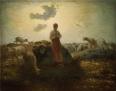 羊の群れの番人（1871）／シカゴ美術館蔵／https://bit.ly/3mnSpeW