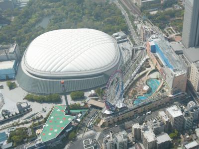 ジャイアンツの本拠地、東京ドーム