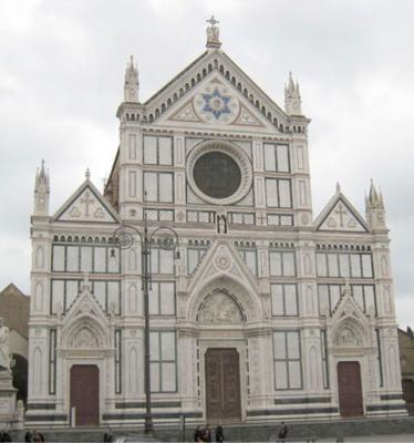 フィレンツェのサンタクローチェ聖堂