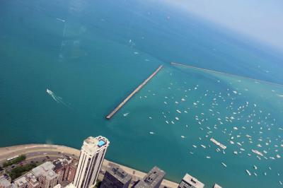 シカゴの高層ビルからの眺望／撮影・Sameer Tare http://goo.gl/BzS5Z
