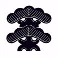 松の紋所の一つ「二蓋松」