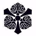 葵の紋所の一つ「剣三つ葵」