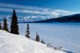 凍結したワンダー湖／撮影・DenaliNPS http://goo.gl/Clofr