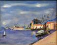 ツーロンの港(1937)／ツーロン美術館蔵・Wikimedia Commons https://goo.gl/qd4YJZ
