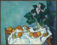 りんごとサクラソウの鉢のある静物(1890頃)／メトロポリタン美術館蔵／https://goo.gl/ZFJWzy