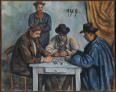 カード遊びをする人々(1890～92)／メトロポリタン美術館蔵／https://goo.gl/qJe6L5