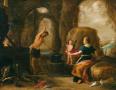 テニールス(1)、ウルカヌスの鍛冶場を訪れたヴィーナス(1638)／国立西洋美術館蔵／https://bit.ly/2WM9JMb