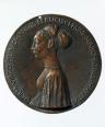 セシリア・ゴンザーガのメダル／メトロポリタン美術館蔵／http://bit.ly/2YOc8uh