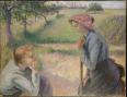 二人の若い農婦（1891–92）／メトロポリタン美術館蔵／http://bit.ly/2qx0B3s