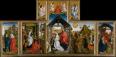 キリスト降誕の祭壇画（15世紀中頃）／メトロポリタン美術館蔵／http://bit.ly/347SPea