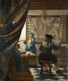画家のアトリエ（1666-68頃）／ウィーン美術史美術館蔵／http://bit.ly/2PGs1wD