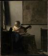 リュートを調弦する女（1662–63頃）／メトロポリタン美術館蔵／http://bit.ly/2P6aEWT