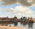 デルフトの眺望（1660-61頃）／マウリッツハイス美術館蔵／http://bit.ly/2DXCiyW