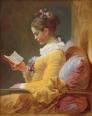読書する娘（1769頃）／ワシントン・ナショナルギャラリー蔵／http://bit.ly/355W9Yv