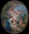 聖母子と若き洗礼者ヨハネと天使たち（1765）／メトロポリタン美術館蔵／https://bit.ly/2wEvAhg