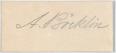 ベックリンの名刺（1845–1901頃）／メトロポリタン美術館蔵／https://bit.ly/3kxbvNL