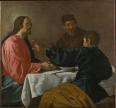 エマオの晩餐（1622–23）／メトロポリタン美術館蔵／https://bit.ly/3iyHBa3