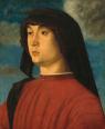 赤い服を着た若い男の肖像（ジョバンニ、1480頃）／ワシントン・ナショナルギャラリー蔵／https://bit.ly/3gLZvpn