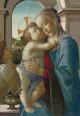 聖母子と天使（1475-85）／シカゴ美術館蔵／https://bit.ly/3mxJo2E