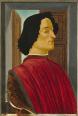 ジュリアーノ・デ・メディチの肖像（1478-80頃）／ワシントン・ナショナル・ギャラリー蔵／https://bit.ly/3mrBnMk