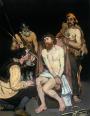 兵士に侮辱されるキリスト（1865）／シカゴ美術館蔵／https://bit.ly/3sYhC1p