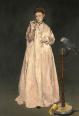 女とオウム（1866）／メトロポリタン美術館蔵／https://bit.ly/31SHbFq