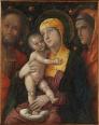 マグダラのマリアのいる聖家族（1495-1500）／メトロポリタン美術館蔵／https://bit.ly/3FjVWDK