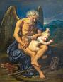 キューピッドの翼を切るクロノス（1694）／バンベルグ財団美術館／https://bit.ly/3mpi9HJ