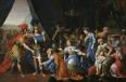 アレクサンドロスの足元にひれ伏すペルシアの王妃たち（1689）／エルミタージュ美術館蔵／https://bit.ly/3mrHyAy