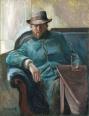 ハンス・イェーゲルの肖像（1889）／オスロ国立美術館蔵／https://bit.ly/4amNO4y
